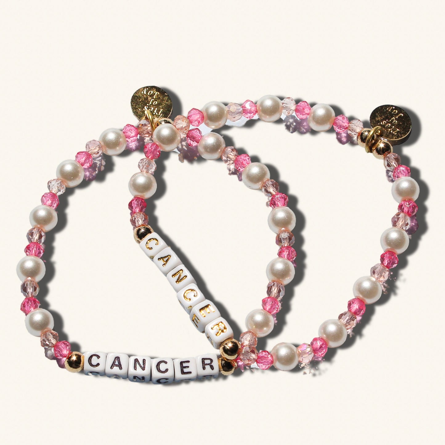 Cancer - “Moon Child” Bracelet – Custom handmade beaded bracelet with personalized name or mantra. Perfect for gifting, self-expression, and meaningful everyday wear.