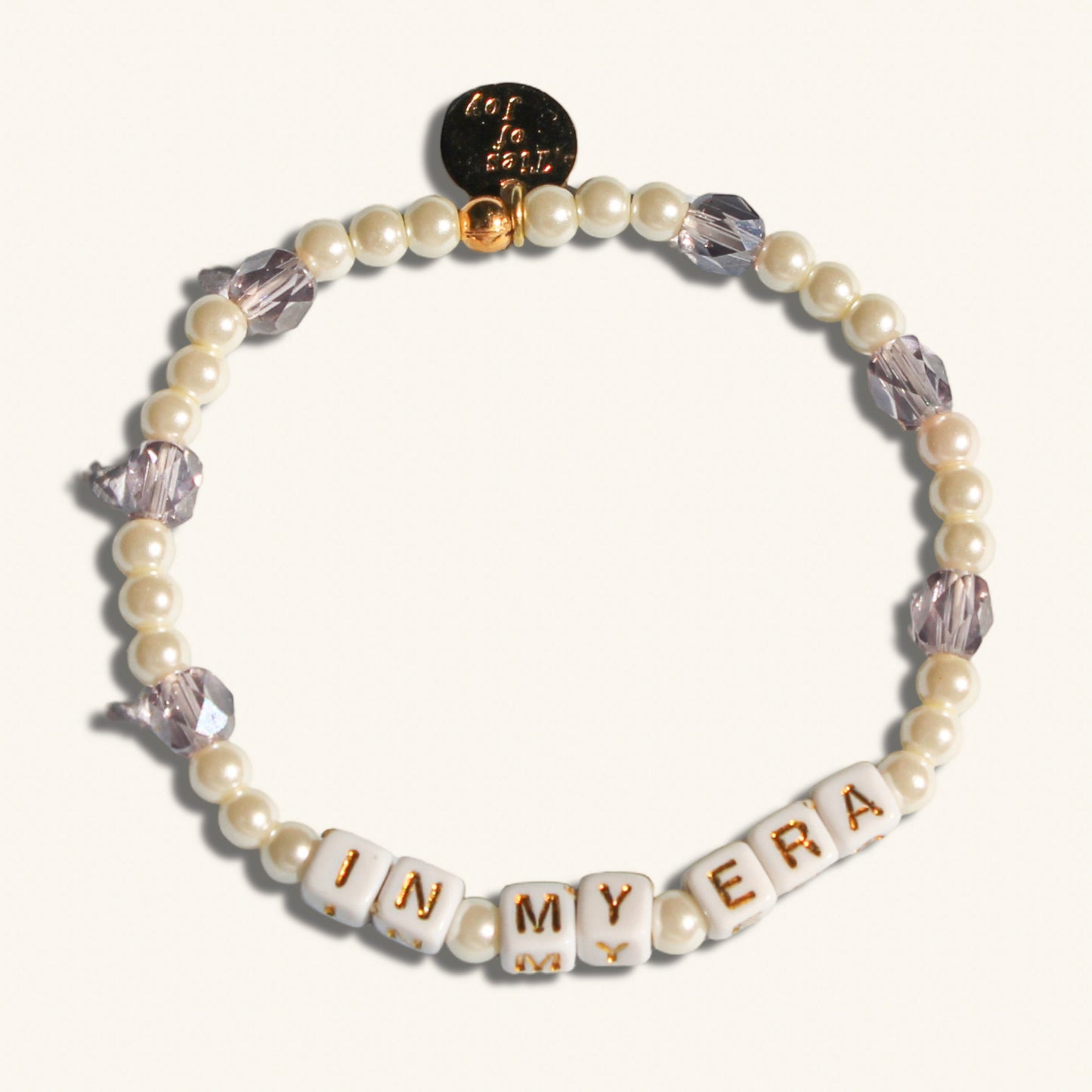 In My Era—Custom handmade beaded bracelet with personalized name or mantra. Perfect for gifting, self-expression, and meaningful everyday wear.